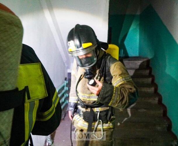 Пожарный из Комсомольска стал победителем краевых соревнований «Вертикаль»