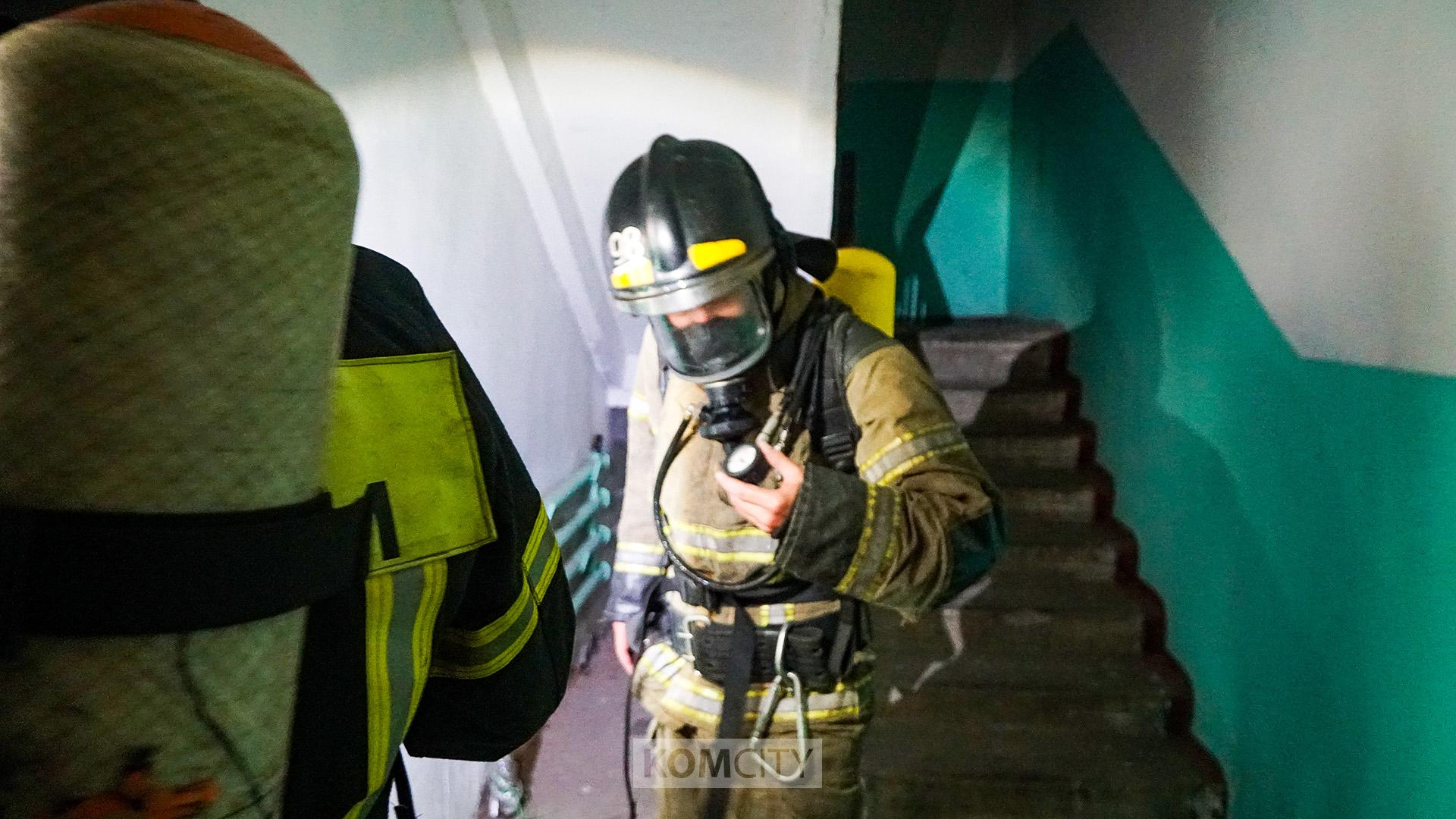 Пожарный из Комсомольска стал победителем краевых соревнований «Вертикаль»