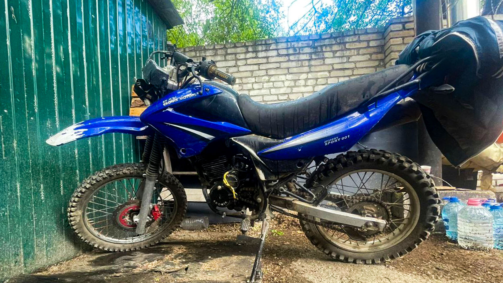 Полиция разыскивает владельца найденного мотоцикла