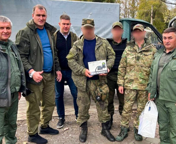 Гуманитарный груз доставили из Комсомольска на Донбасс