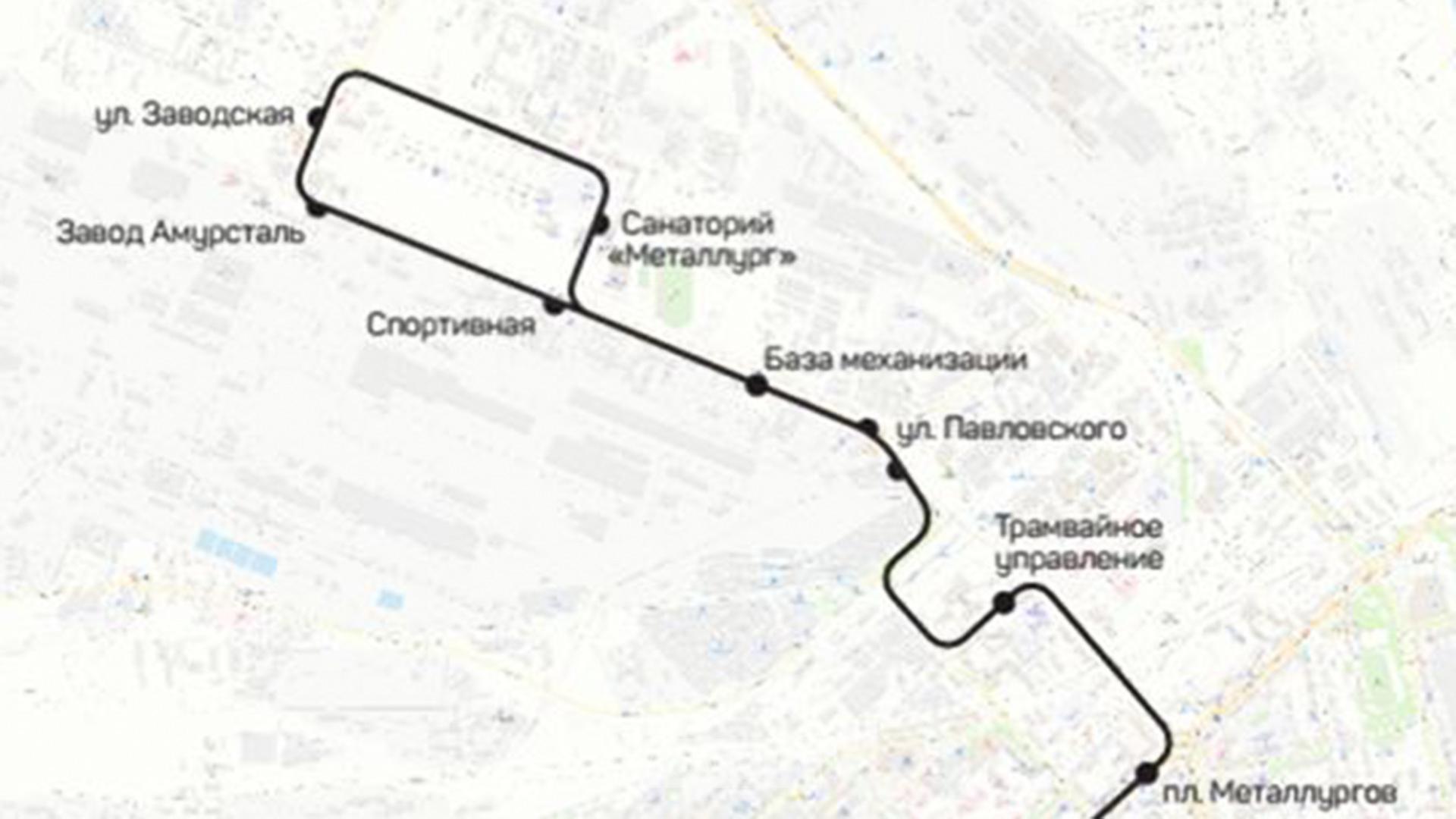 Автобус 22 тоже начнёт делать кольцо по Копровой и Заводской