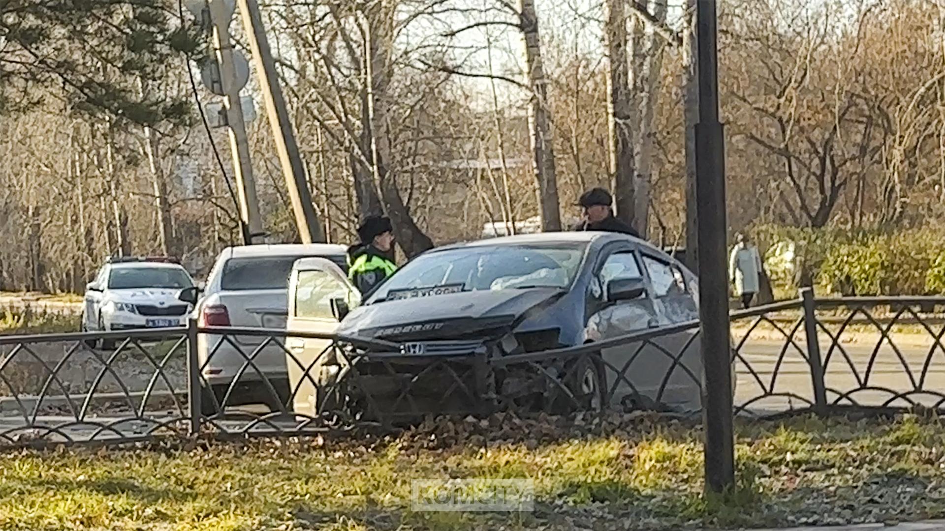 В ДТП на перекрёстке Копылова — Амурской пострадала женщина