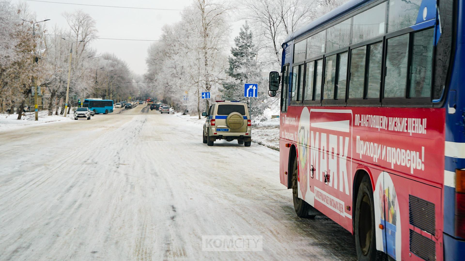 9 автобусов без техосмотра выявили инспекторы ГИБДД