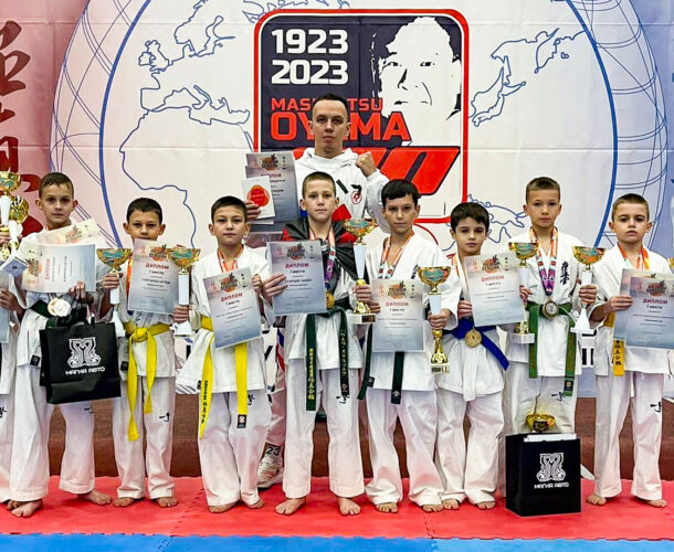 Комсомольчане стали победителям всероссийских соревнований по киокусинкай карате