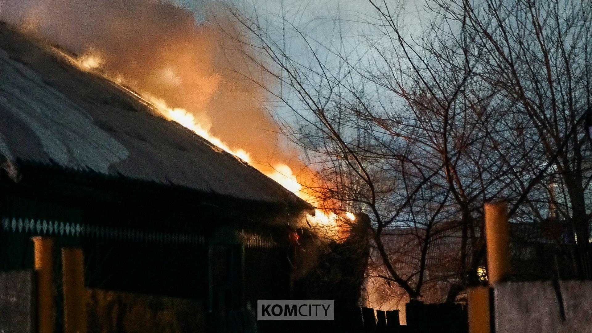 В пожаре в Силинском посёлке погиб человек