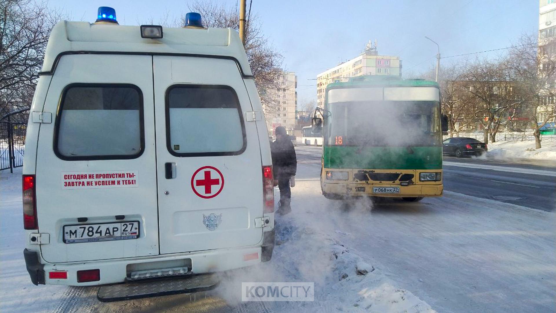 На перекрёстке Вокзальной — Гамарника автобус сбил подростка