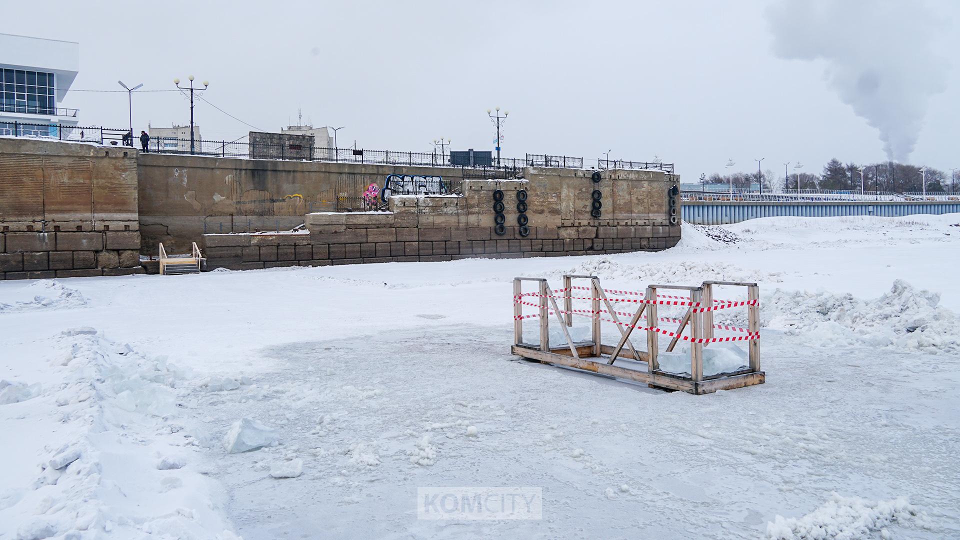 Завтра вечером в Комсомольске начнутся крещенские купания