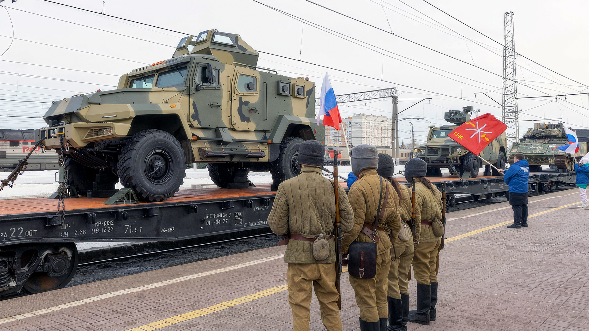 Поезд Минобороны «Сила в Правде» приедет в Комсомольск-на-Амуре 30 марта