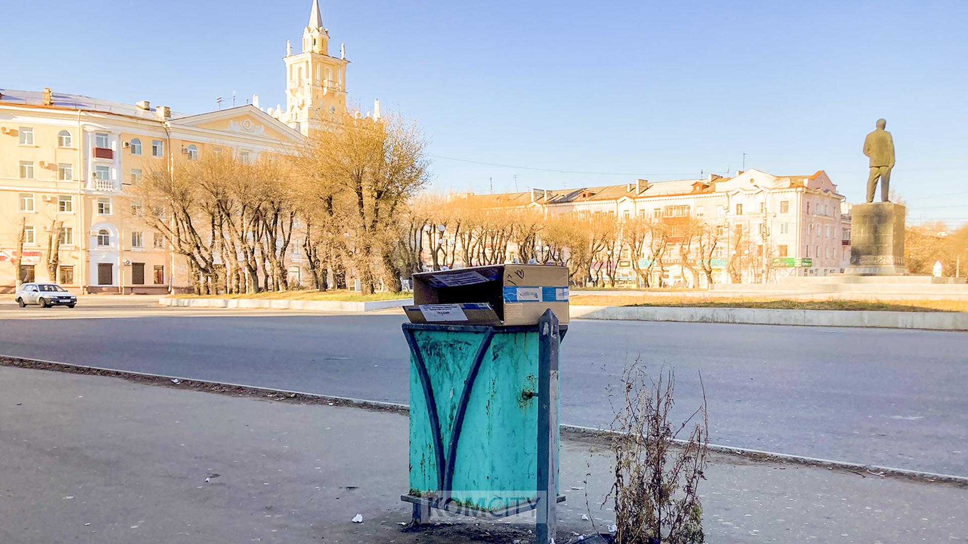 148 новых урн установят на Мира и Ленина в этом году