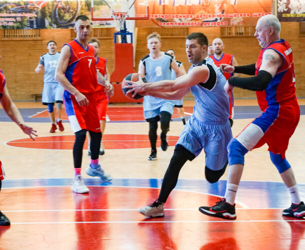Комсомольчане стали победителями ветеранского баскетбольного турнира