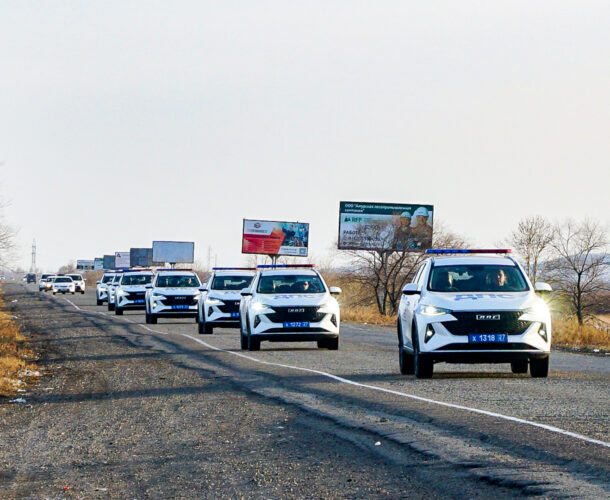 Новые патрульные Хавалы для ГИБДД приехали в Комсомольск