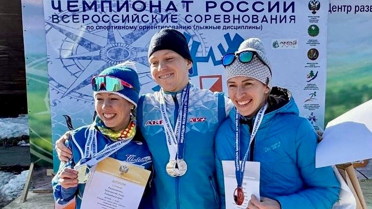 Комсомольчанки выиграли новые медали Чемпионата России по ориентированию