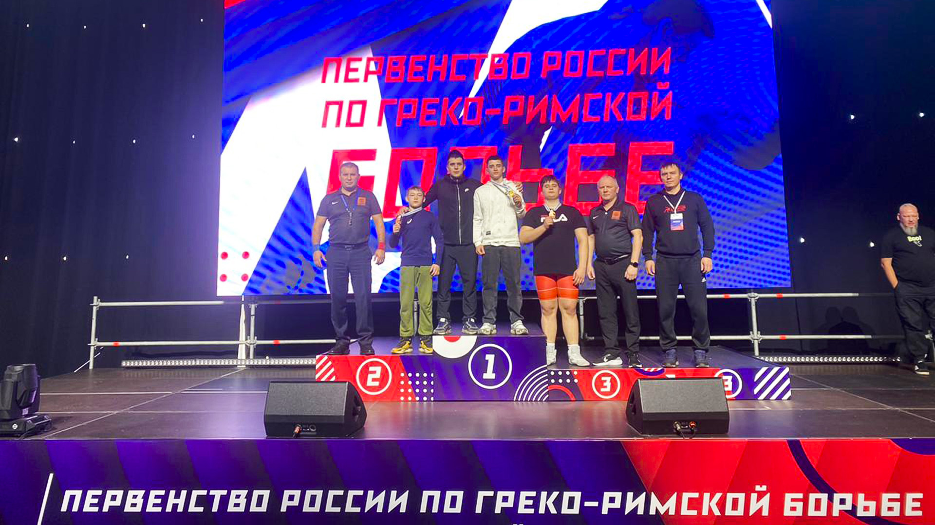 Борец Даниил Маркин выиграл «бронзу» первенства России