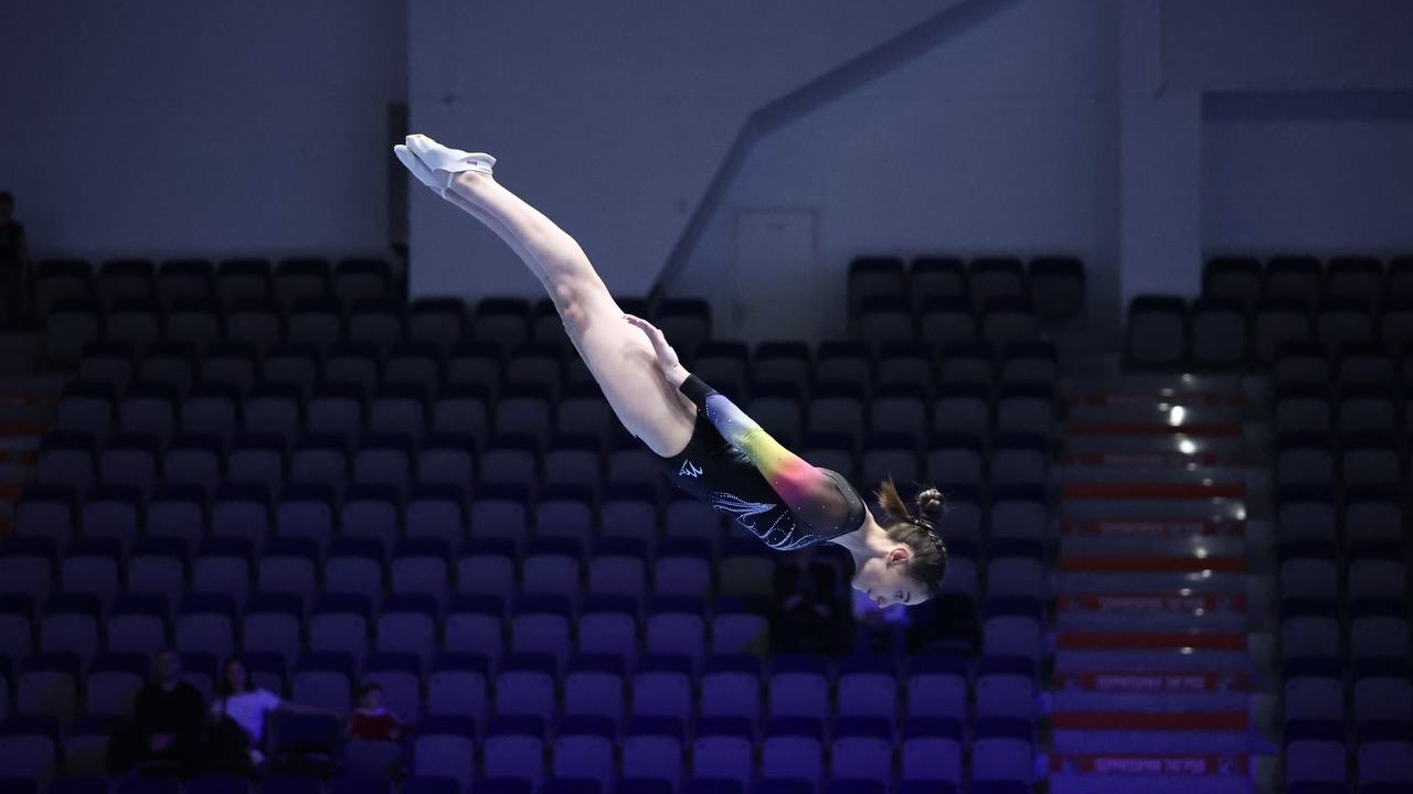 Комсомольчанка Анна Епифанова завоевала «бронзу» чемпионата России по прыжкам на батуте