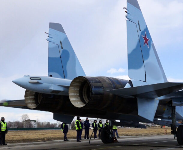 Ещё одна партия новых Су-35 передана Минобороны и убыла к месту несения службы