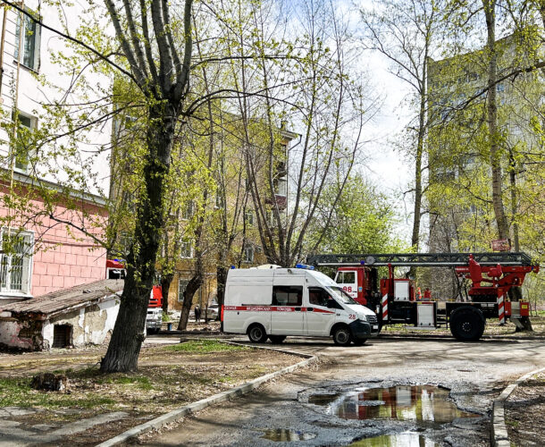 Мужчина и собака погибли в пожаре на Мира