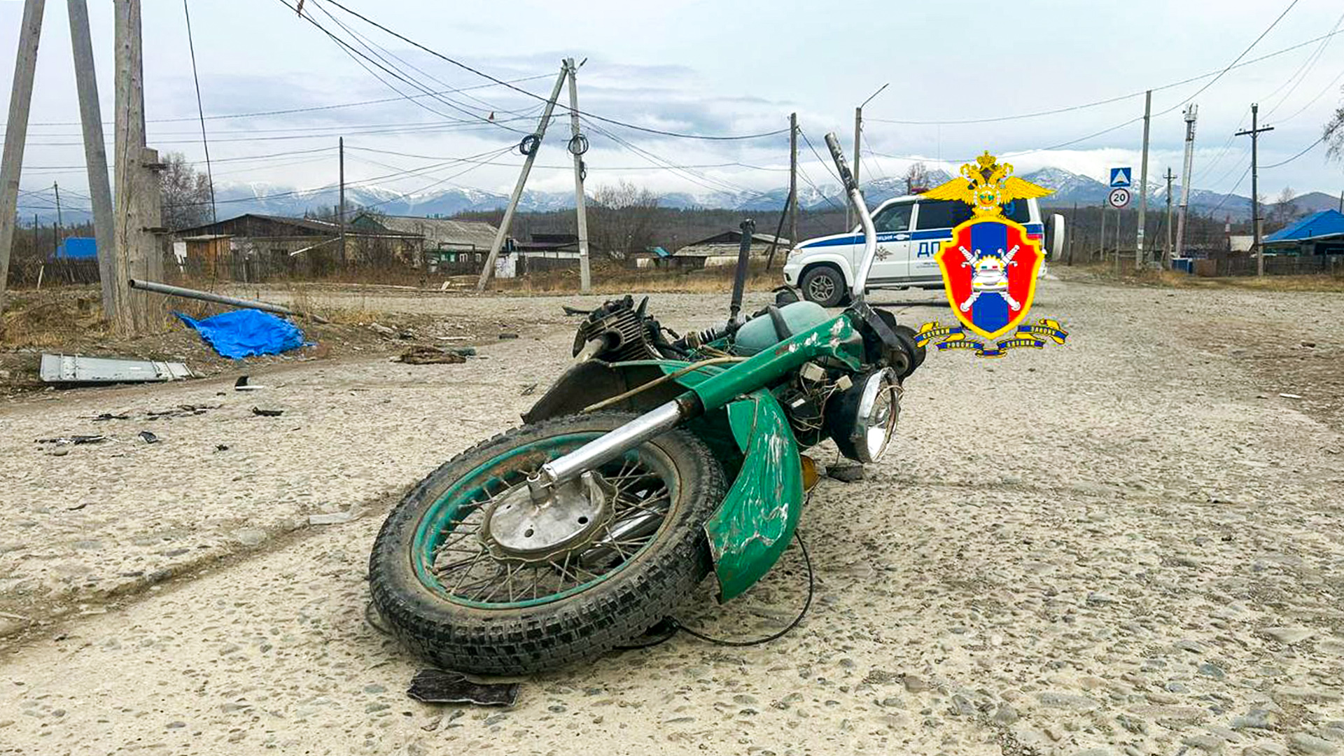 В Берёзовом в ДТП погиб несовершеннолетний пассажир мотоцикла