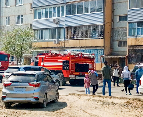 Два человека погибли в пожаре в Амурске