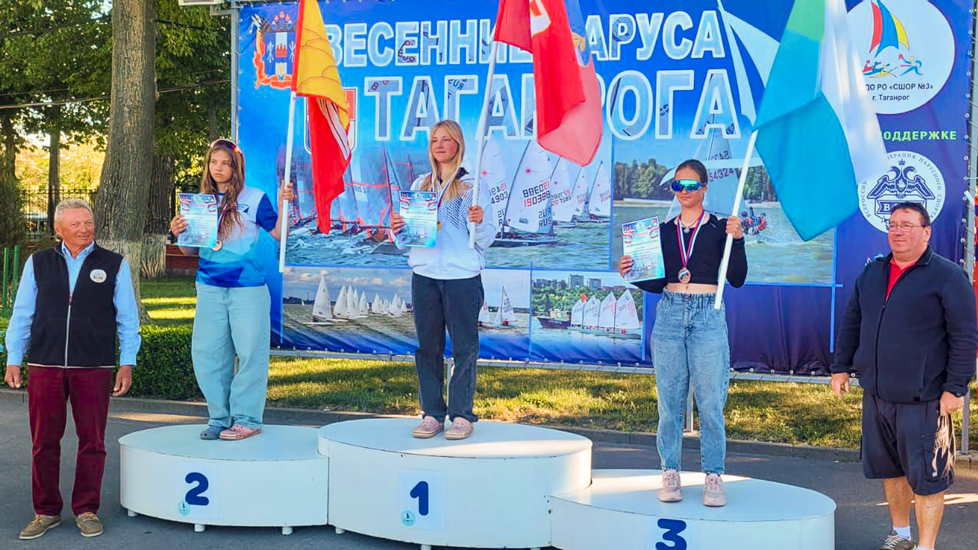 Спортсменка из Комсомольска стала призёром весенней регаты в Таганроге