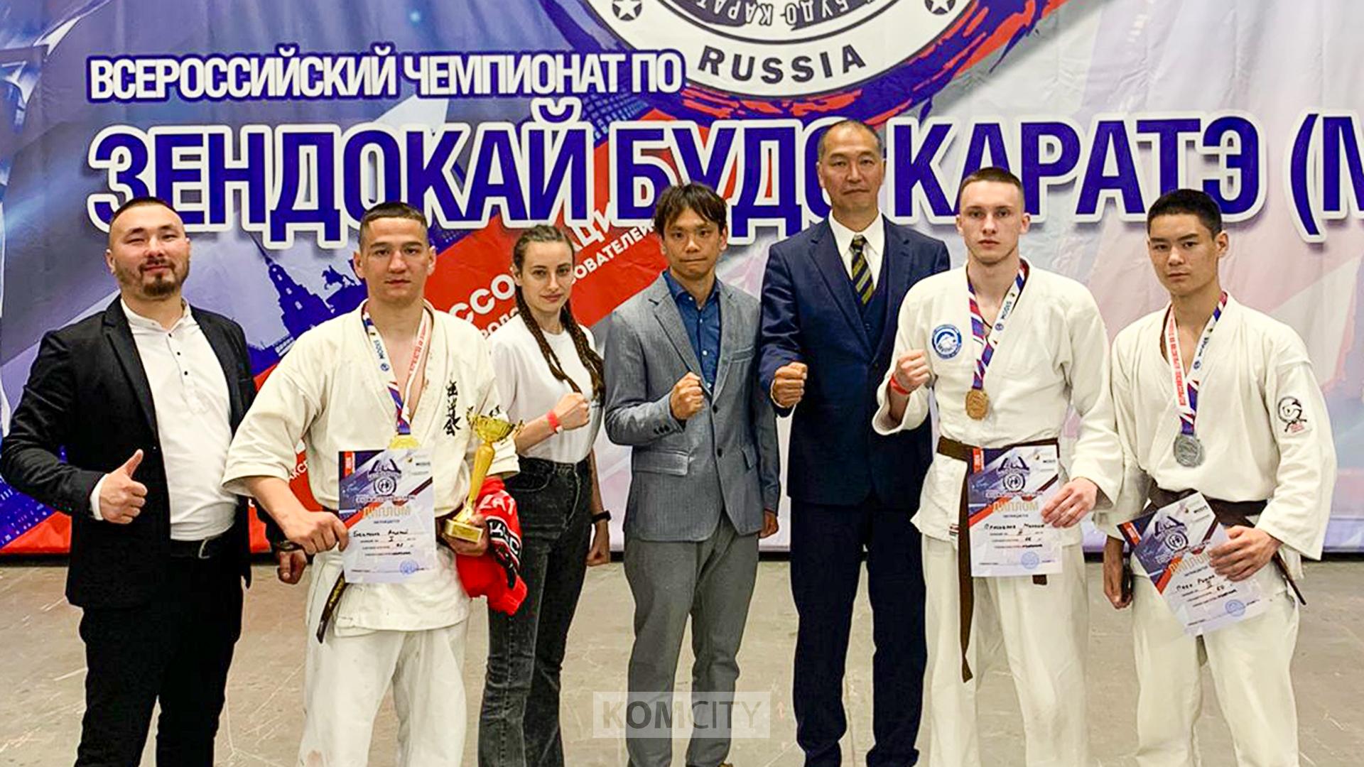 Комсомольчане выиграли две медали Всероссийского Чемпионата по Зендокай ММА рудо каратэ