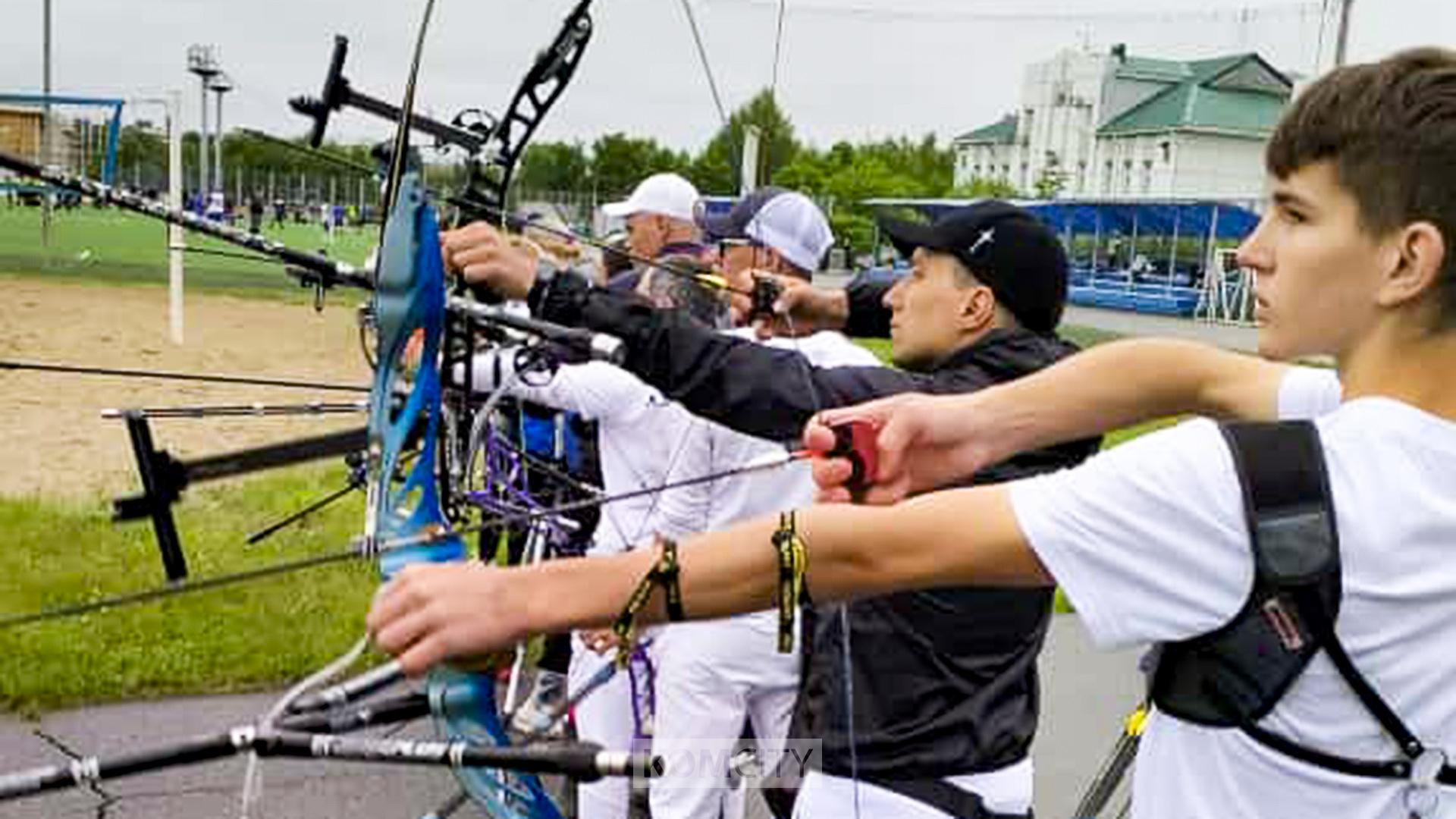 Лучники из Комсомольска отличились на краевых соревнованиях