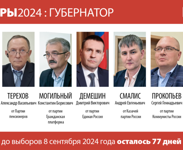 Уже семь человек претендуют на кресло губернатора Хабаровского края