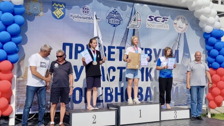 Комсомольчанка стала серебряным призёром всероссийской регаты 