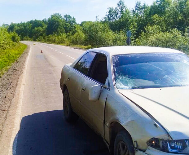 В районе Северного городка сбили пешехода