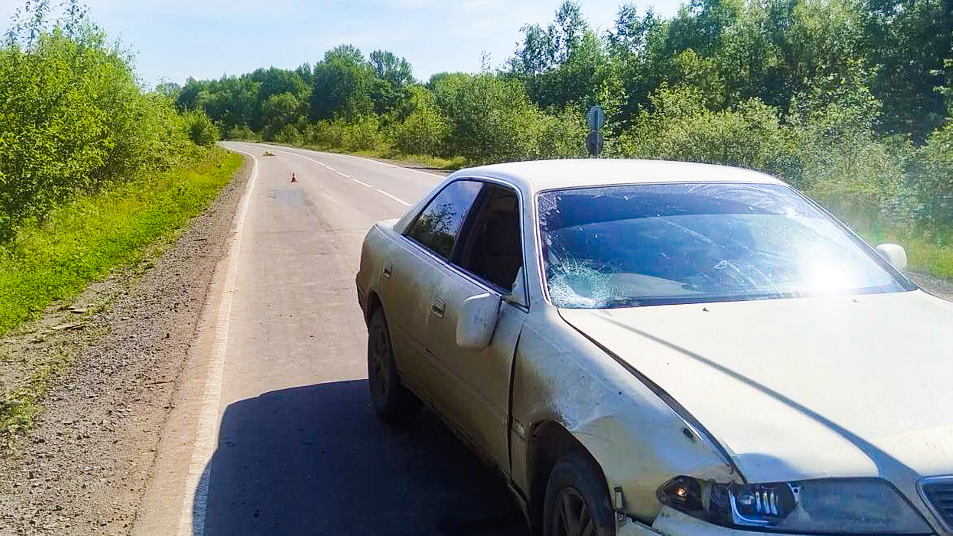 В районе Северного городка сбили пешехода