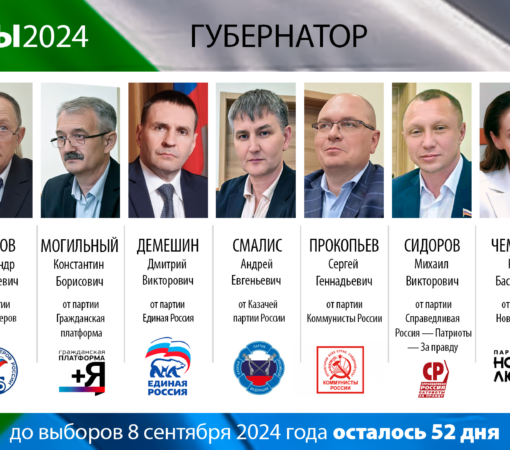 Выбирать губернатора Хабаровского края будут максимум из девяти кандидатов