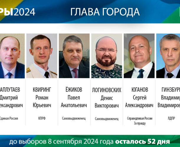 И стало их семь. Ещё два кандидата включились в гонку за кресло главы Комсомольска-на-Амуре
