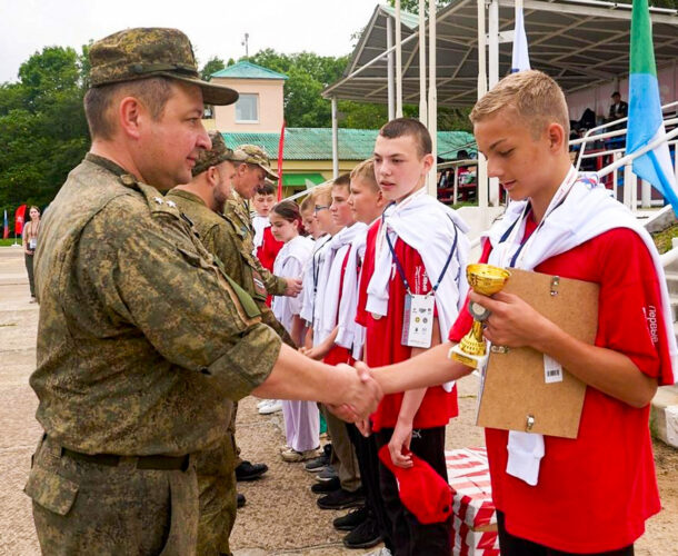 Команда Комсомольского района заняла второе место в региональном этапе игры «Зарница»