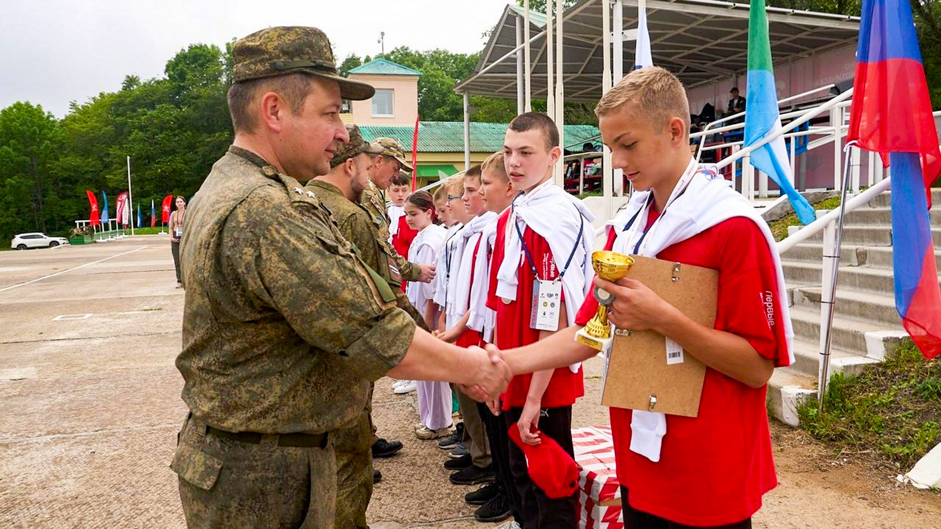 Команда Комсомольского района заняла второе место в региональном этапе игры «Зарница»