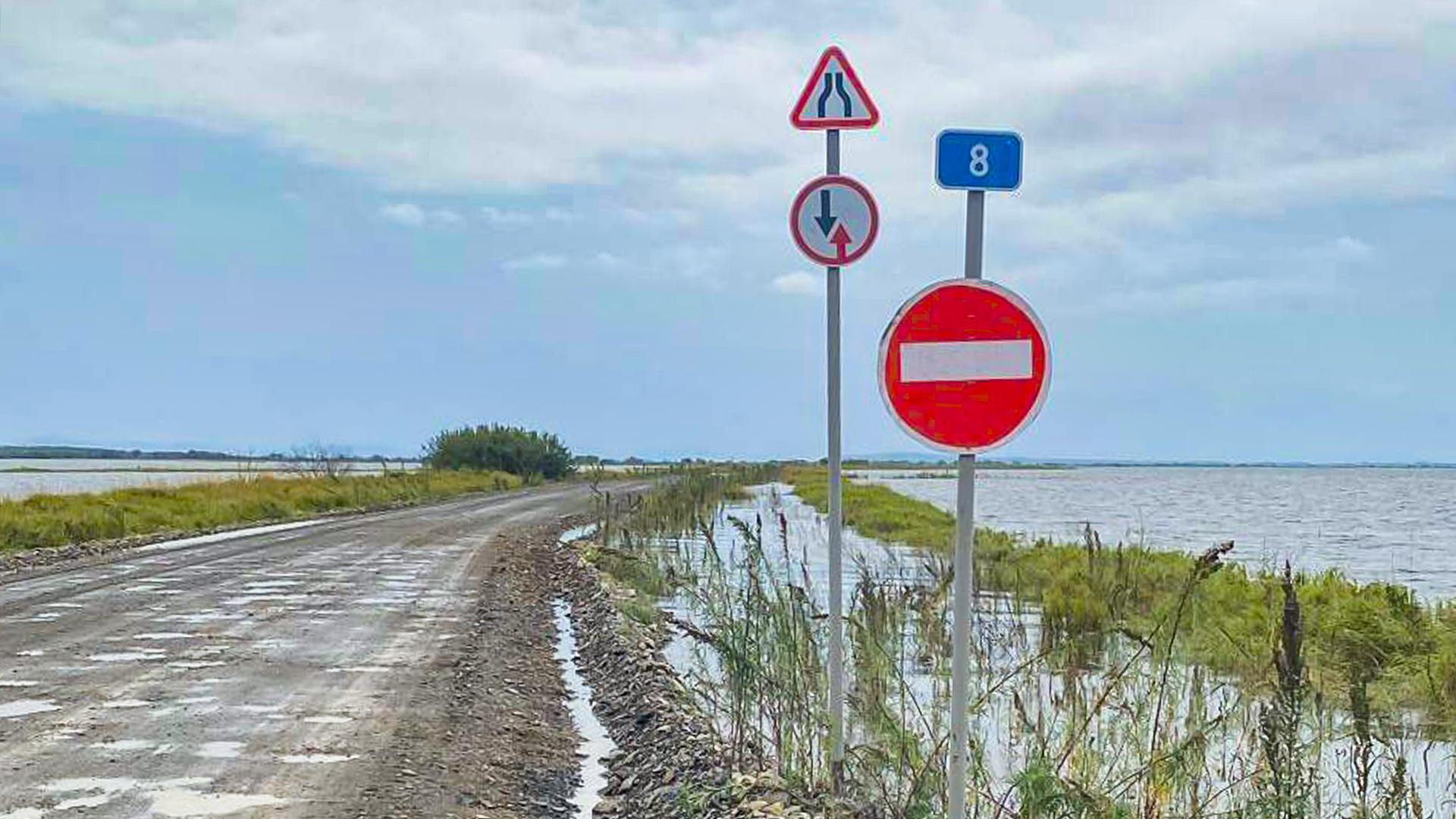 Из-за подъёма воды закрыта дорога Амурск — Омми