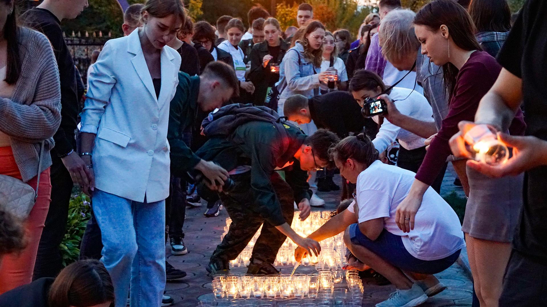 Свечи в память о жертвах Беслана зажгут сегодня в Комсомольске