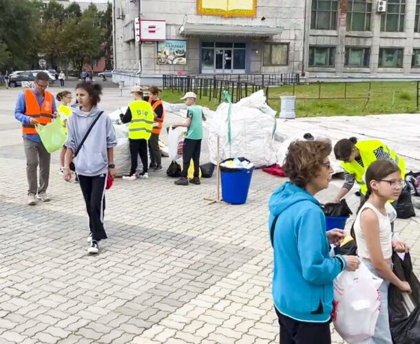 Новую акцию по раздельному сбору мусора проведут в октябре на площади Юности