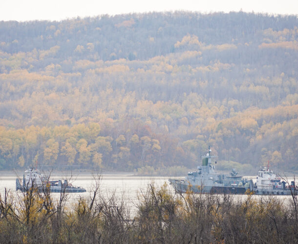 Малый ракетный корабль «Ржев» отправился на сдаточную базу в Приморье