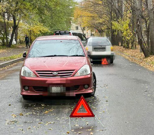 Неопытная автоледи получила травмы в ДТП