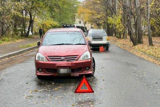 Неопытная автоледи получила травмы в ДТП