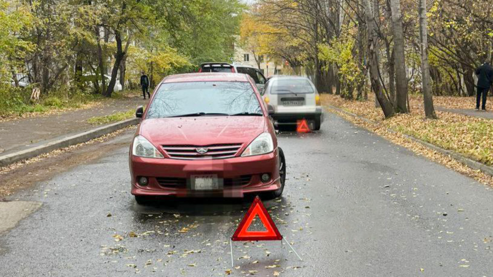 Неопытная автоледи получила травмы в ДТП