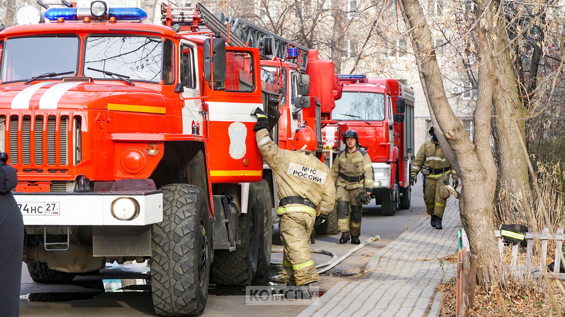 Из пожара на Октябрьском спасли четырёх человек, но погибли домашние животные