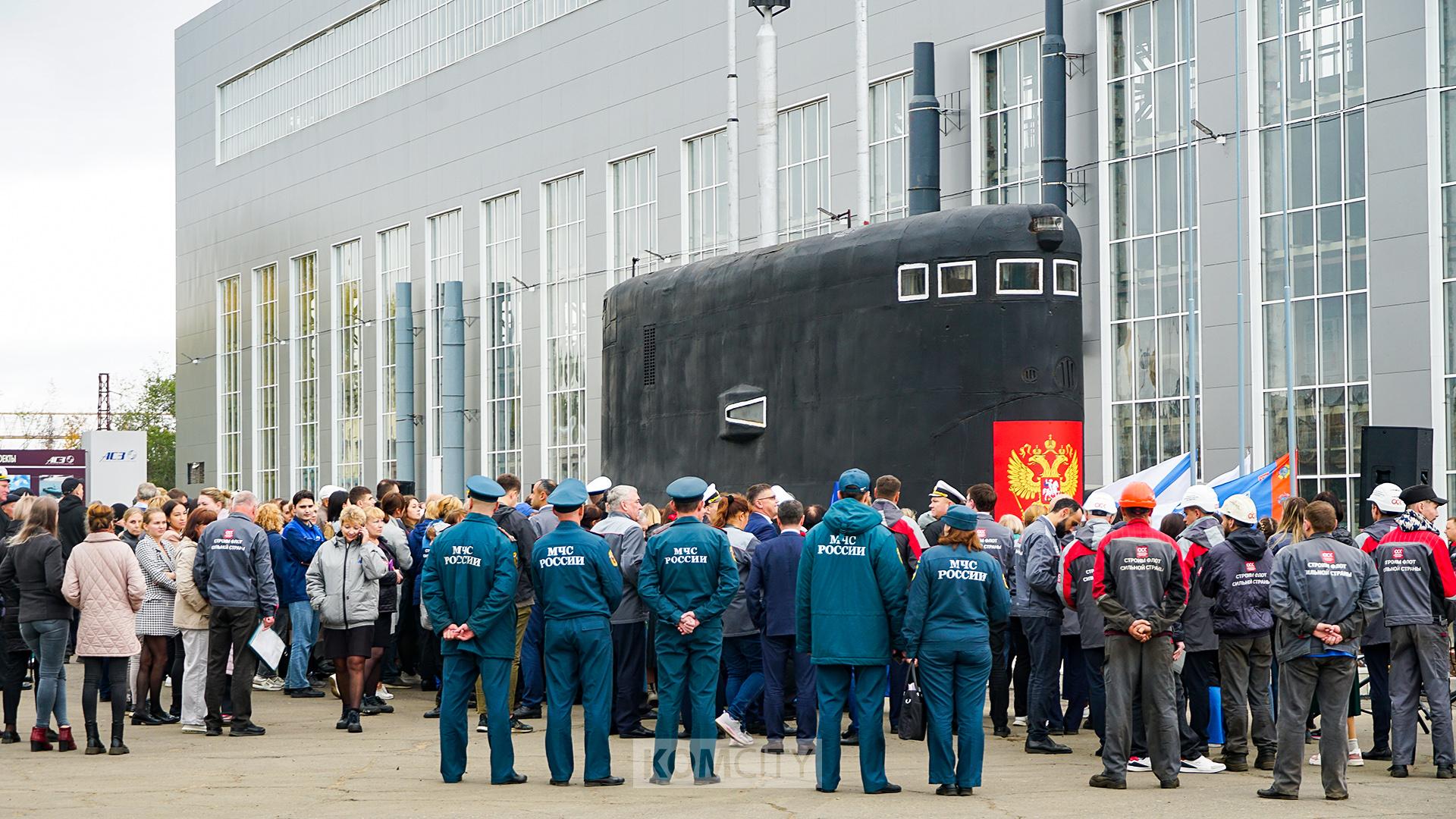 В парке Судостроителей установят рубку подводной лодки