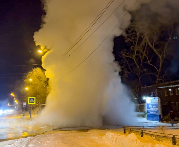 Порыв на МРЭУ — вода перекрыта, службы устраняют последствия