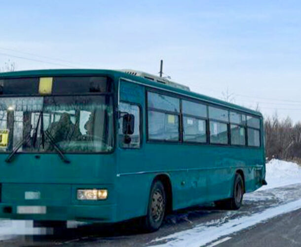 Два автобуса не поделили дорогу на Станционной, пострадала пассажирка