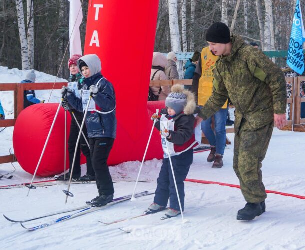 Родителей с детьми приглашают на семейный забег «Лыжни России»