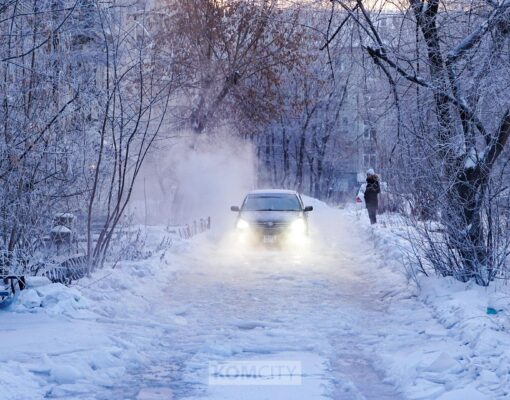 С нового года проход в службу судебных приставов существенно осложнился — ожидать приёма приходится на морозе