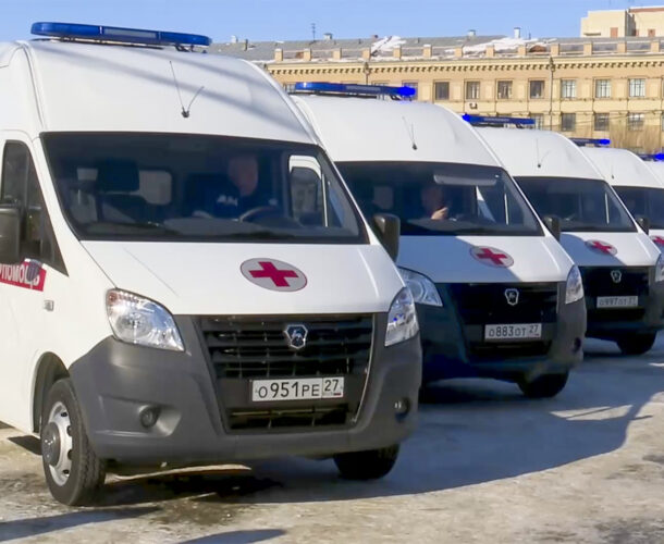 Станция скорой помощи Комсомольска-на-Амуре получит три новых автомобиля