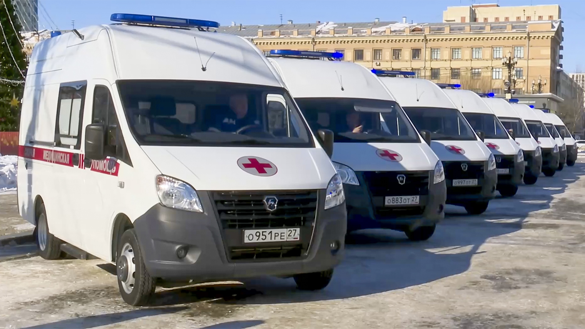 Станция скорой помощи Комсомольска-на-Амуре получит три новых автомобиля