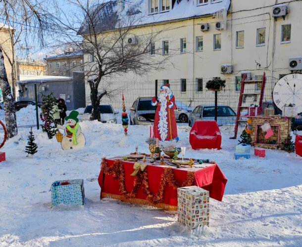 Лучшие новогодние дворы и подъезды выберут в ходе онлайн-голосования