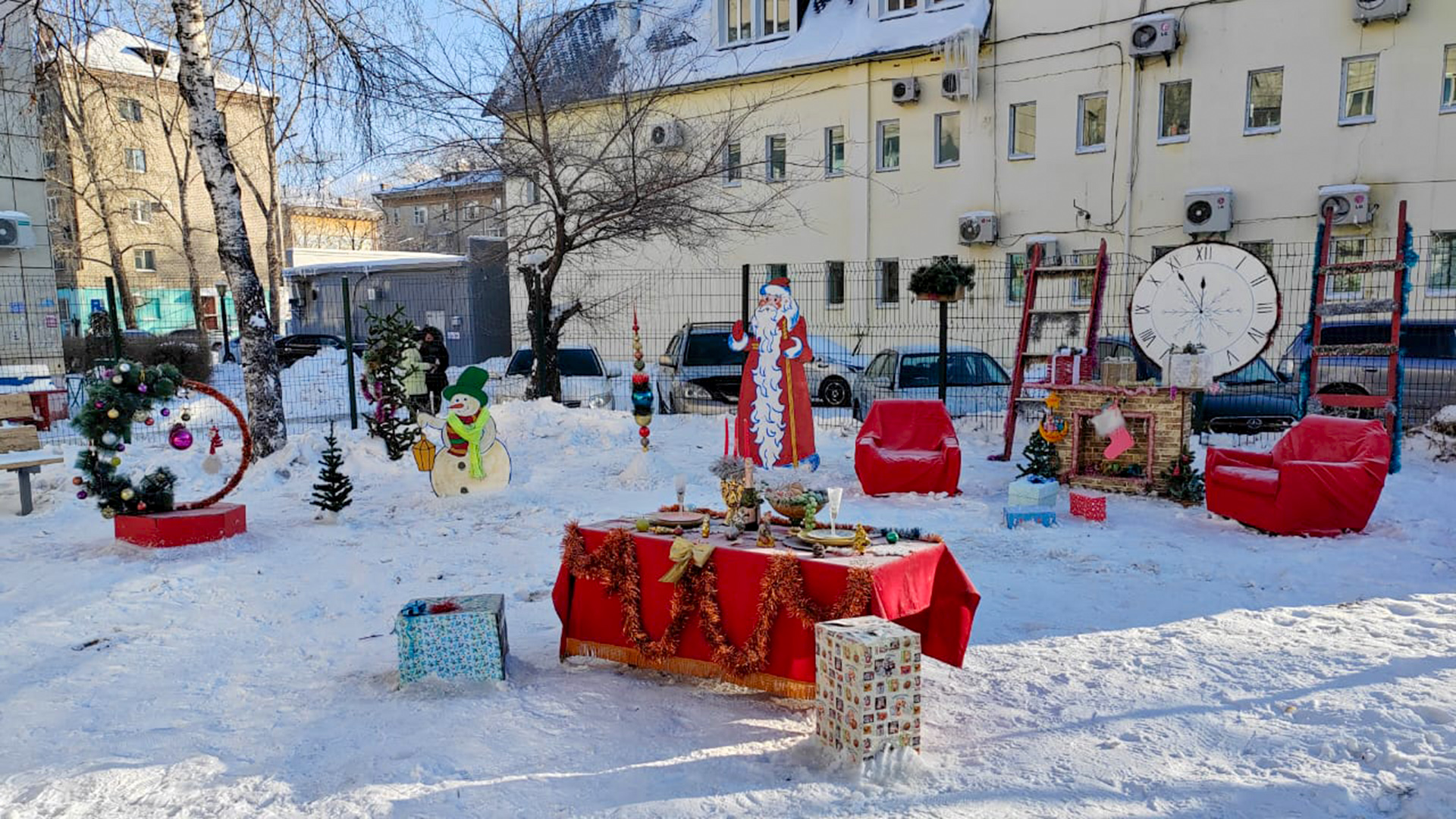 Лучшие новогодние дворы и подъезды выберут в ходе онлайн-голосования